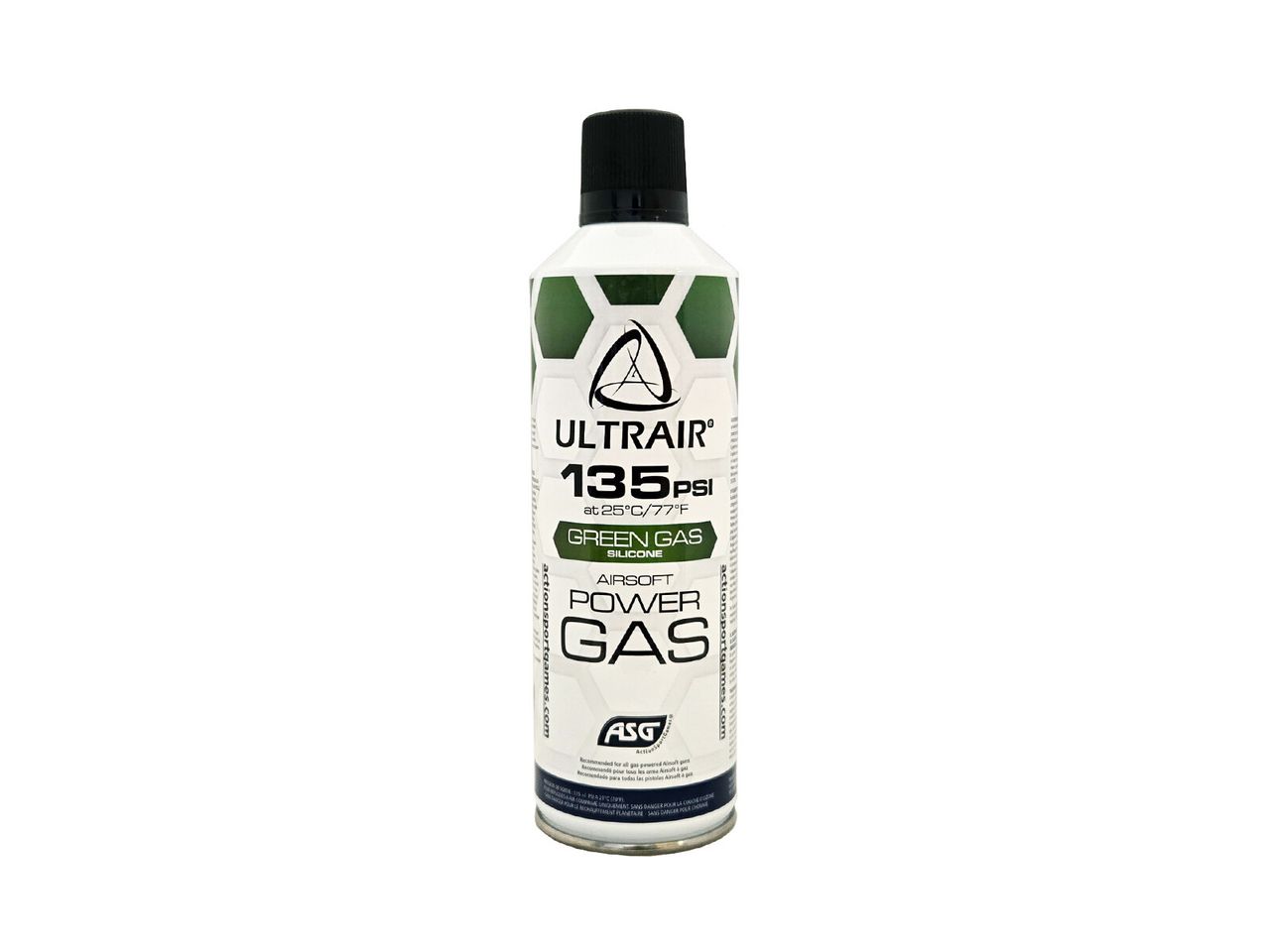 ULTRAIR PowerGas 8.5 ounce bottle with silicone