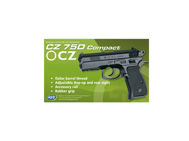 CZ 75 D Compact, CO2, Non Blow Back
